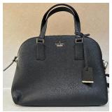 Elegant Kate Spade Cameron Street Lottie Black Leather Satchel Elegant Kate Spade Cameron Street Lottie Black Leather Satchel