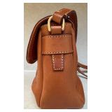 Dooney & Bourke Tan Leather Crossbody Shoulder Bag Dooney & Bourke Tan Leather Crossbody Shoulder Bag