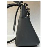 Michael Kors Black Leather Handbag with Crossbody Strap and Dust Bag Michael Kors Black Leather Handbag with Crossbody Strap and Dust Bag