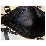 Michael Kors Black Leather Handbag with Crossbody Strap and Dust Bag Michael Kors Black Leather Handbag with Crossbody Strap and Dust Bag