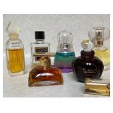 Collection of 11 Assorted Mini Perfume Bottles Including Chanel, Givenchy, and Yves Saint Laurent Collection of 11 Assorted Mini Perfume Bottles Including Chanel, Givenchy, and Yves Saint Laurent