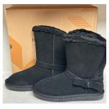 Koolaburra by UGG Black Arlena Short Boots Size 11W Wide Width Koolaburra by UGG Black Arlena Short Boots Size 11W Wide Width