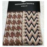 Samantha Brown Adjustable Bag Straps - Set of Four Samantha Brown Adjustable Bag Straps - Set of Four
