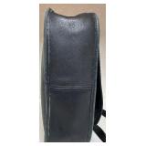 Coach Vintage Dark Blue Leather Crossbody Bag with Brass Hardware Coach Vintage Dark Blue Leather Crossbody Bag with Brass Hardware