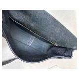 Coach Vintage Dark Blue Leather Crossbody Bag with Brass Hardware Coach Vintage Dark Blue Leather Crossbody Bag with Brass Hardware