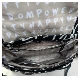 Aimee Kestenberg Black and White Graffiti Shoulder Bag Aimee Kestenberg Black and White Graffiti Shoulder Bag