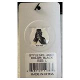 Karla Hanson Fine Leather Touch Screen Gloves Black Size L - NWT Karla Hanson Fine Leather Touch Screen Gloves Black Size L - NWT