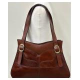 Patricia Nash British Tan Leather Shoulder Bag Patricia Nash British Tan Leather Shoulder Bag