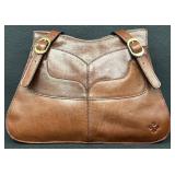 Patricia Nash British Tan Leather Shoulder Bag Patricia Nash British Tan Leather Shoulder Bag