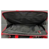 Lodis Red Leather Briefcase Laptop Bag with Detachable Strap Lodis Red Leather Briefcase Laptop Bag with Detachable Strap