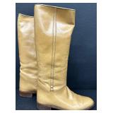 Gucci Made in Italy Tan Leather Tall Riding Boots Size 38 Gucci Made in Italy Tan Leather Tall Riding Boots Size 38