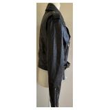 Lamarque Black Leather Moto Jacket - Size M Lamarque Black Leather Moto Jacket - Size M