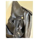 Lamarque Black Leather Moto Jacket - Size M Lamarque Black Leather Moto Jacket - Size M