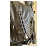 Lamarque Black Leather Moto Jacket - Size M Lamarque Black Leather Moto Jacket - Size M