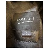 Lamarque Black Leather Moto Jacket - Size M Lamarque Black Leather Moto Jacket - Size M
