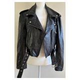 Lamarque Black Leather Moto Jacket - Size M Lamarque Black Leather Moto Jacket - Size M