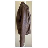 Abercrombie & Fitch Cropped Faux Leather Jacket, Small Abercrombie & Fitch Cropped Faux Leather Jacket, Small