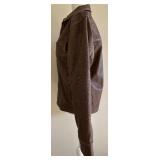Abercrombie & Fitch Cropped Faux Leather Jacket, Small Abercrombie & Fitch Cropped Faux Leather Jacket, Small