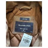 Abercrombie & Fitch Cropped Faux Leather Jacket, Small Abercrombie & Fitch Cropped Faux Leather Jacket, Small