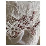 Endless Rose White Embroidered Cotton Lace Blouse, Size M Endless Rose White Embroidered Cotton Lace Blouse, Size M