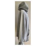 Polo Ralph Lauren Gray Hoodie with White Stripe Sleeves - XL/TG Polo Ralph Lauren Gray Hoodie with White Stripe Sleeves - XL/TG