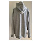 Polo Ralph Lauren Gray Hoodie with White Stripe Sleeves - XL/TG Polo Ralph Lauren Gray Hoodie with White Stripe Sleeves - XL/TG