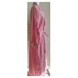 Valentino Intimo for Neiman Marcus Red Striped Robe with Belt Valentino Intimo for Neiman Marcus Red Striped Robe with Belt