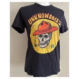 Imogene and Willie Unknownables XS Black Graphic Tee Shirt Imogene and Willie Unknownables XS Black Graphic Tee Shirt