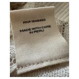 DÔEN Baby Alpaca Silk Cream Knit Sweater, Size Small DÔEN Baby Alpaca Silk Cream Knit Sweater, Size Small
