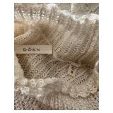 DÔEN Baby Alpaca Silk Cream Knit Sweater, Size Small DÔEN Baby Alpaca Silk Cream Knit Sweater, Size Small