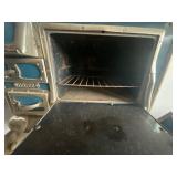 Antique Range with side water Reservoir 119cr. Blue Chome Antique Range with side water Reservoir 119cr. Blue Chome