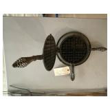 Antique Cast Iron Waffle Maker Antique Cast Iron Waffle Maker