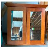 Wooden Medicine Cabinet - 2 Doors with Mirror 31 x 33 1/2" Wooden Medicine Cabinet - 2 Doors with Mirror 31 x 33 1/2"