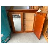 Wooden Medicine Cabinet - 2 Doors with Mirror 31 x 33 1/2" Wooden Medicine Cabinet - 2 Doors with Mirror 31 x 33 1/2"