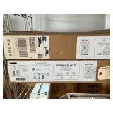 Molded Plastic Ceiling Tiles, 2 boxes - 24" x 24" / New in box Molded Plastic Ceiling Tiles, 2 boxes - 24" x 24" / New in box