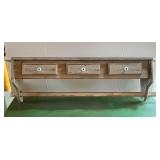 Wall Shelf with towel bar 48" x 7 1/2" Wall Shelf with towel bar 48" x 7 1/2"
