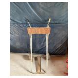 Alum outboard motor stand Alum outboard motor stand