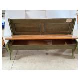 Wooden Bench with Storage 60" wide Wooden Bench with Storage 60" wide