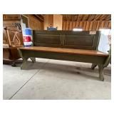 Wooden Bench with Storage 60" wide Wooden Bench with Storage 60" wide