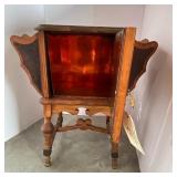Wooden End Table / Magazine rack Wooden End Table / Magazine rack