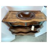 Antique Dresser with sink Antique Dresser with sink