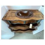 Antique Dresser with sink Antique Dresser with sink