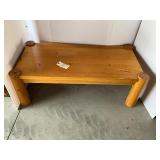 Wooden end table (Pine) (Matches Lot 49) Wooden end table (Pine) (Matches Lot 49)
