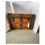 Antique Wood Trunk / Steamer trunk Antique Wood Trunk / Steamer trunk