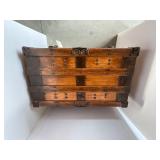 Antique Wood Trunk / Steamer trunk Antique Wood Trunk / Steamer trunk