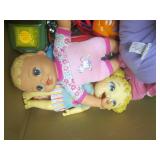 (F-2) Box of Misc Toys and Dolls... (F-2) Box of Misc Toys and Dolls...