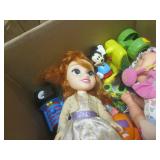 (F-2) Box of Misc Toys and Dolls... (F-2) Box of Misc Toys and Dolls...