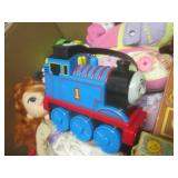 (F-2) Box of Misc Toys and Dolls... (F-2) Box of Misc Toys and Dolls...