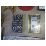 (F-2) Assorted Wall Decor... (F-2) Assorted Wall Decor...