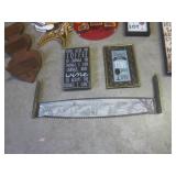 (F-2) Assorted Wall Decor... (F-2) Assorted Wall Decor...